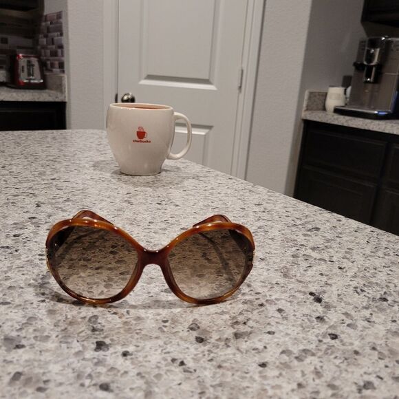 Fendi Authentic Sunglasses Women Brown Frame, Oval Round Pre-Owned - Picture 3 of 14